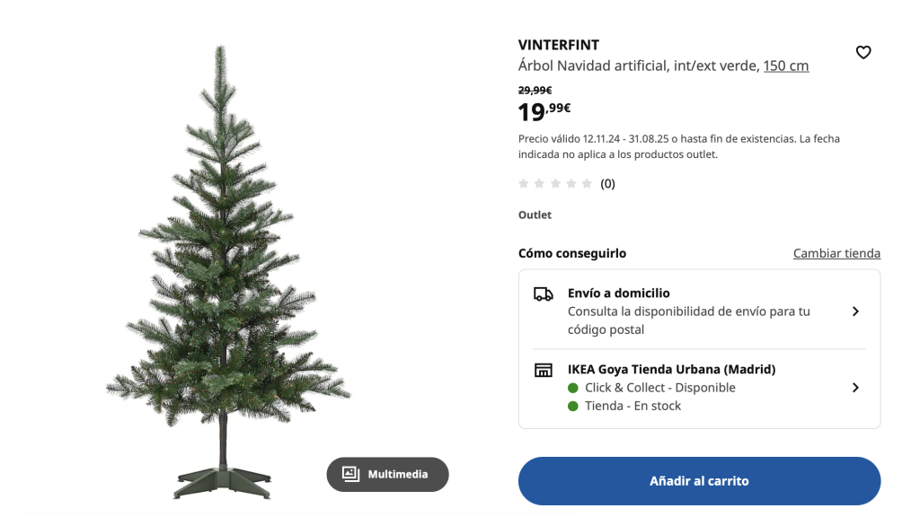 Árbol de Navidad.