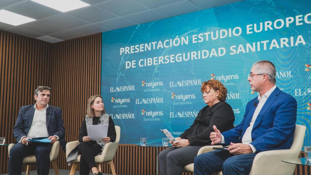 Un momento durante la presentación del estudio europeo sobre ciberseguridad sanitaria.