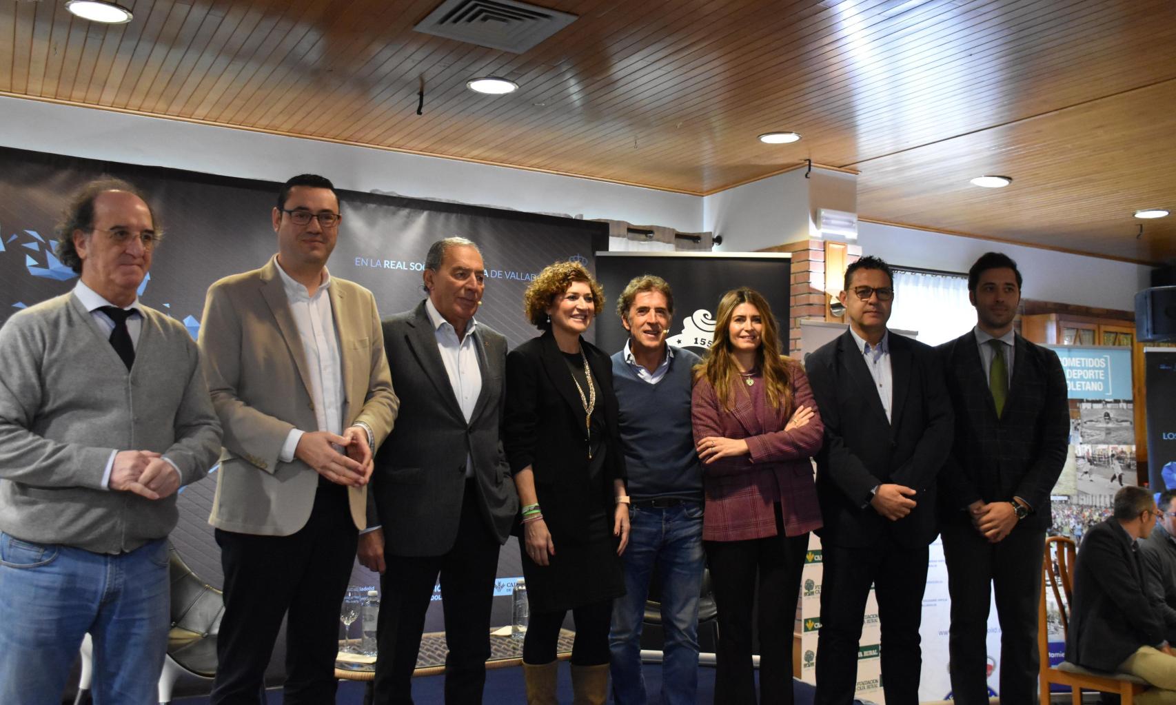 La APDV celebra un desayuno informativo con Perico Delgado en la Real Sociedad Hípica de Valladolid