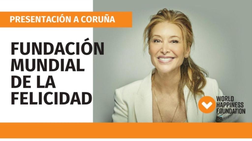 La Fundación Mundial de la Felicidad se presentará el jueves 28 de noviembre en A Coruña