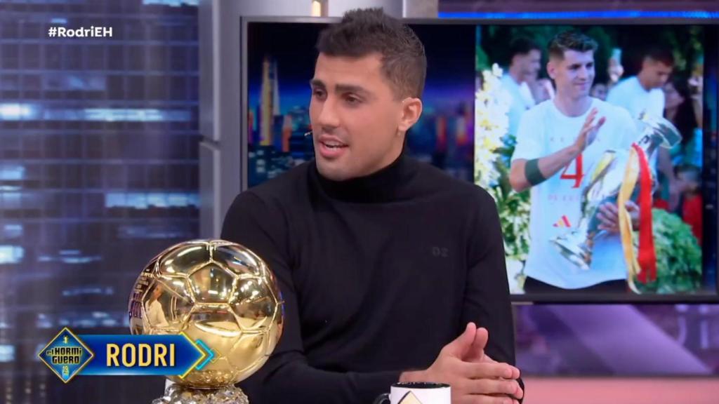 Rodri en 'El Hormiguero'.