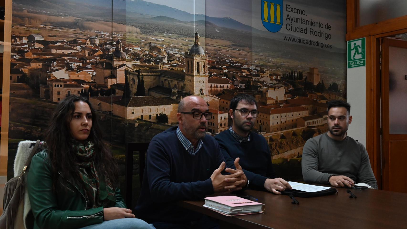 Presentación de las modificaciones del Carnaval del Toro en el Ayuntamiento de Ciudad Rodrigo, este miércoles