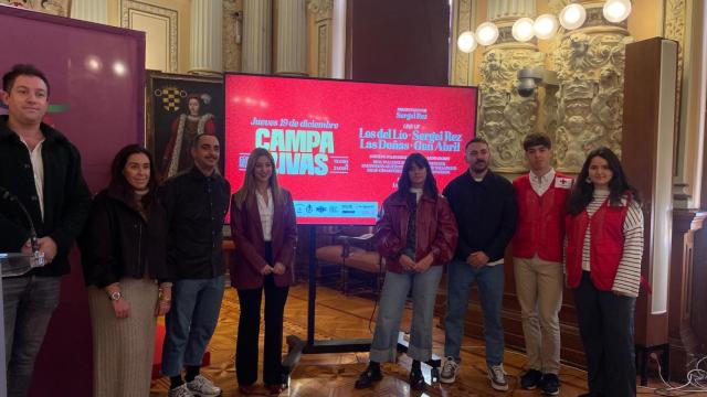 Presentación de la campaña de ‘Campajuvas’  en el Ayuntamiento de Valladolid