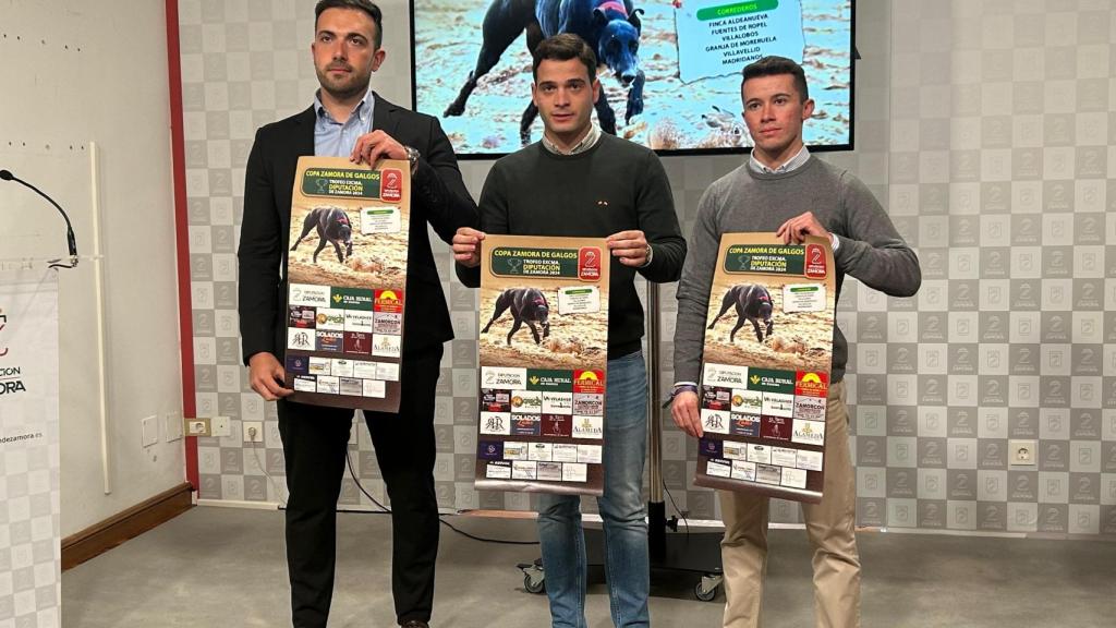 Presentación de la Copa Zamora de Galgos, Trofeo Diputación de Zamora