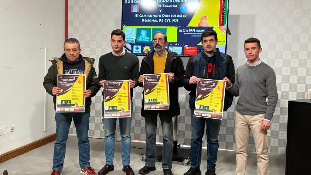 Presentación del XLIII Concurso Exposición Ornitológico y III Campeonato Ornitológico Regional de CyL