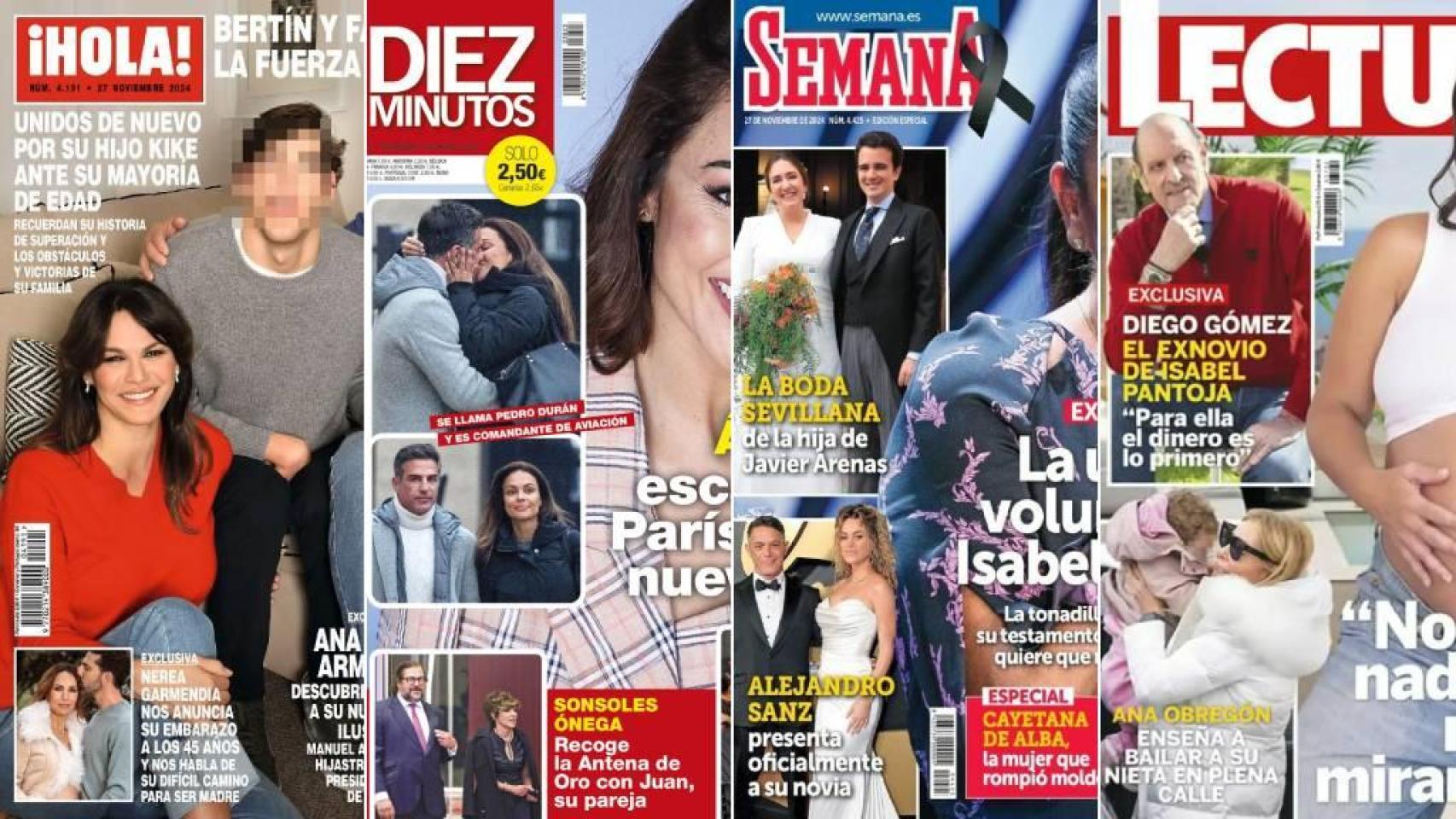 Portadas de revistas.