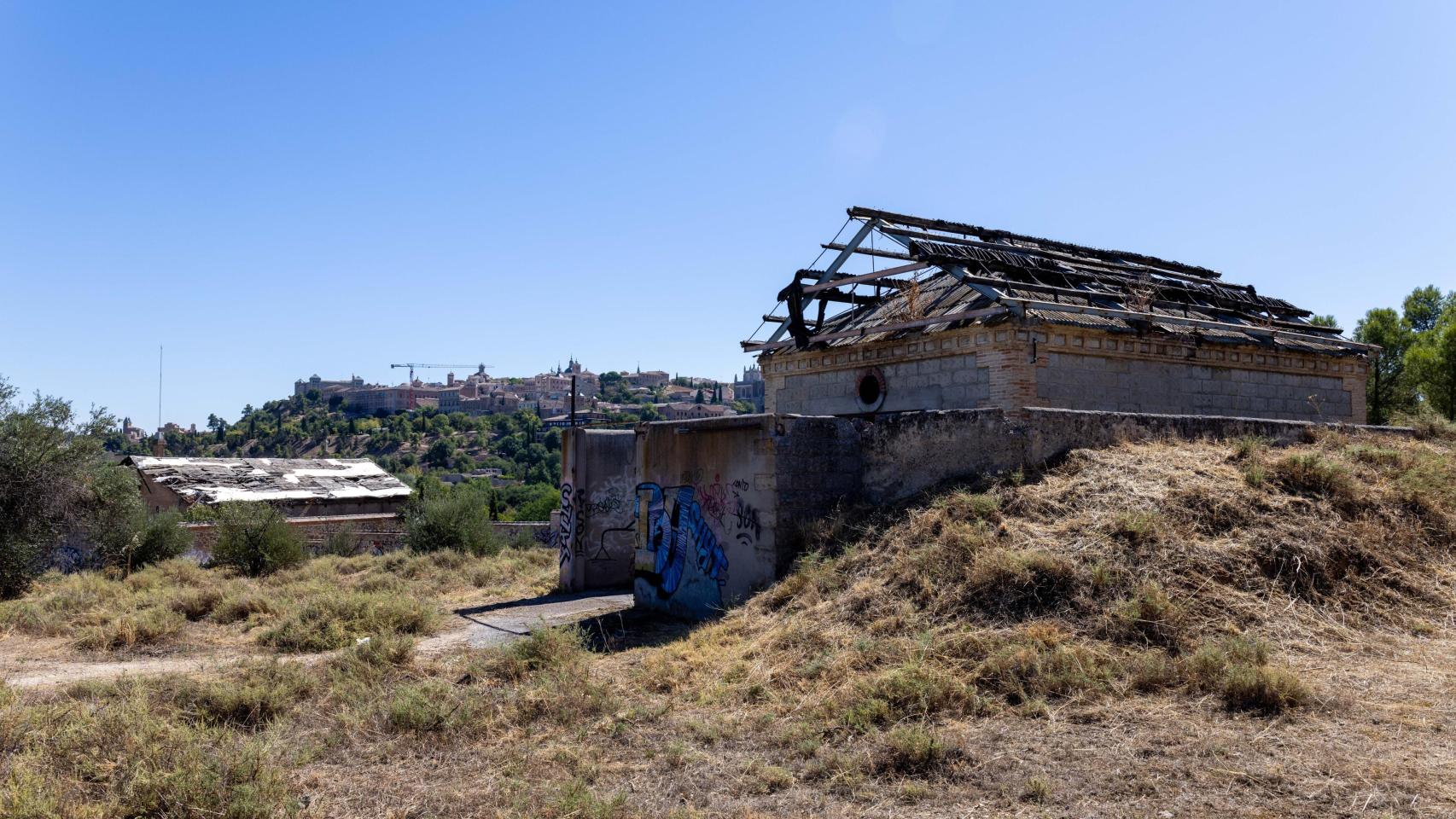 Los edificios del parque de Polvorines ahora abandonados y en desuso serán recuperados.