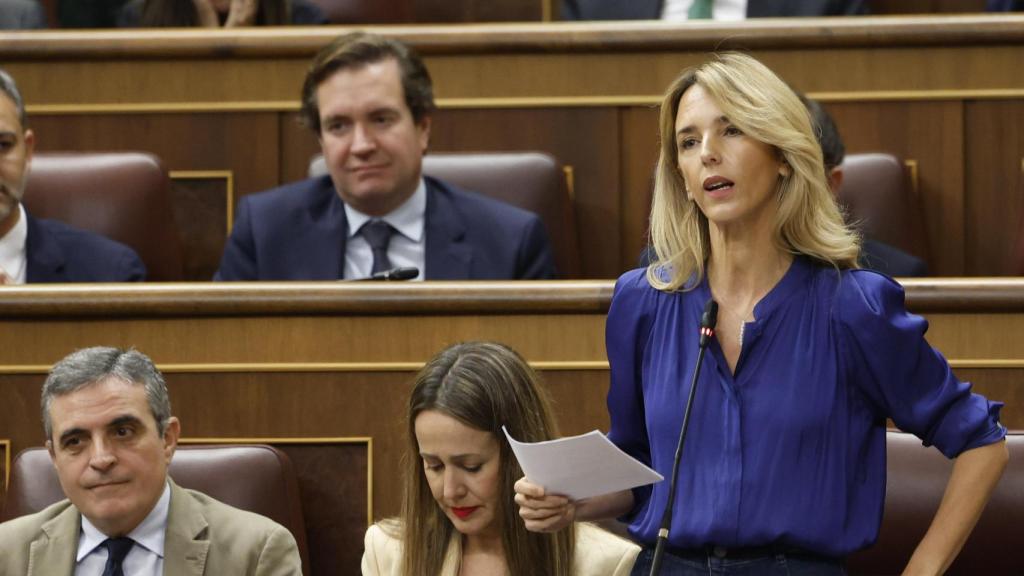 La diputada del PP Cayetana Álvarez de Toledo este miércoles en el Congreso.