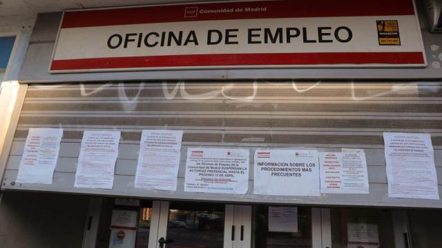 Una oficina de empleo de Madrid.