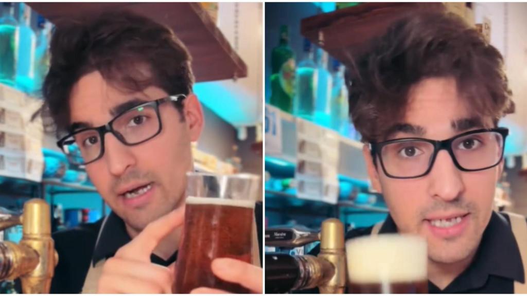 Un camarero revela por qué la cerveza se tira diferente manera en España.