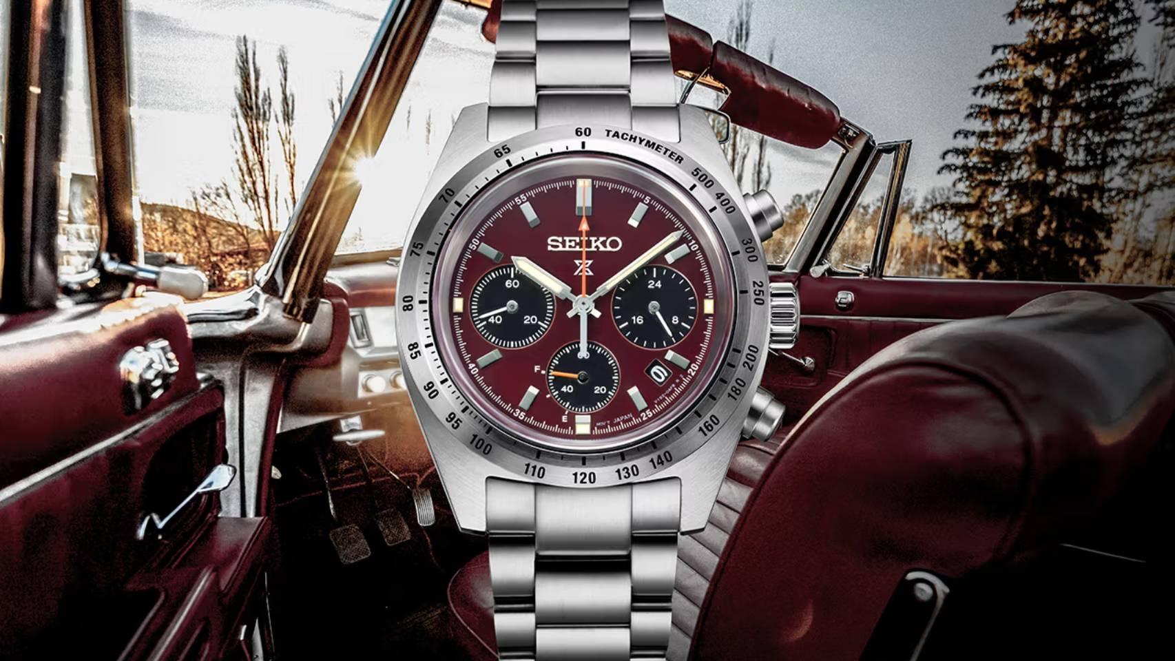 La edición limitada de Seiko Prospex Speedtimer Rojo Fábrica