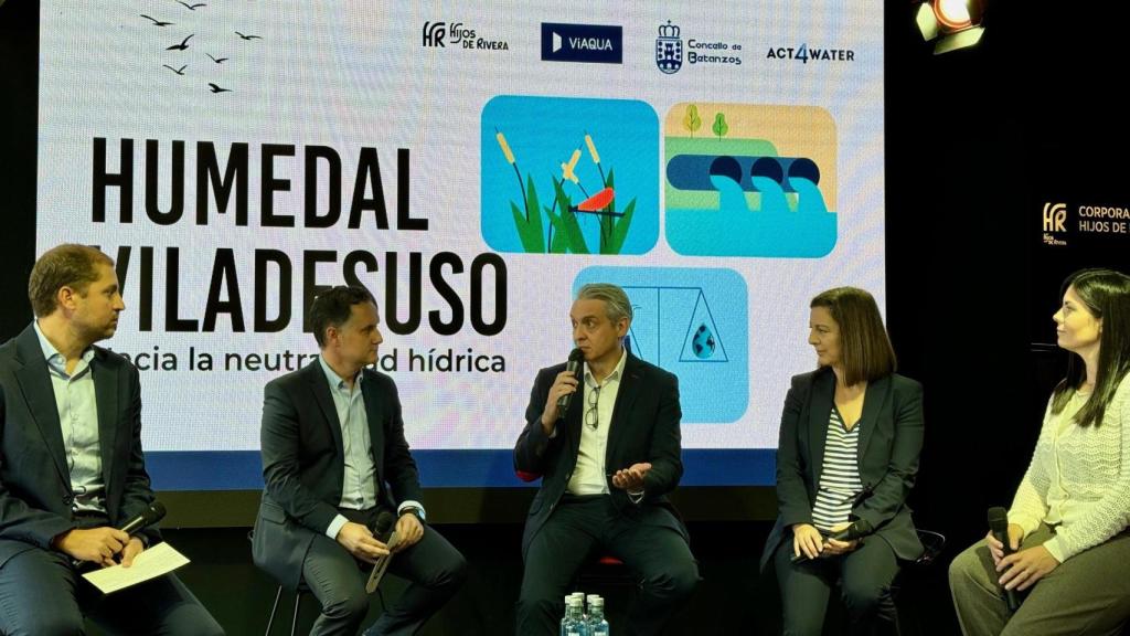 Presentación del proyecto Humedal Viladesuso en MEGA de A Coruña.