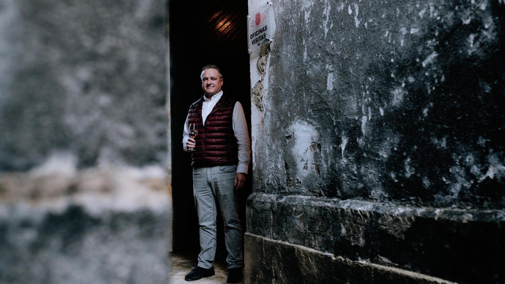 Sergio Martínez, responsable de las bodegas Lustau en Jerez de la Frontera, es uno de los enólogos más prestigiosos del mundo.