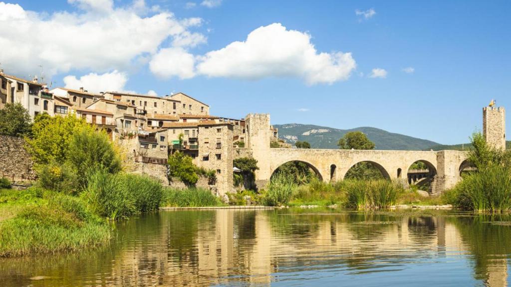 Panorámica de Besalú, Girona.