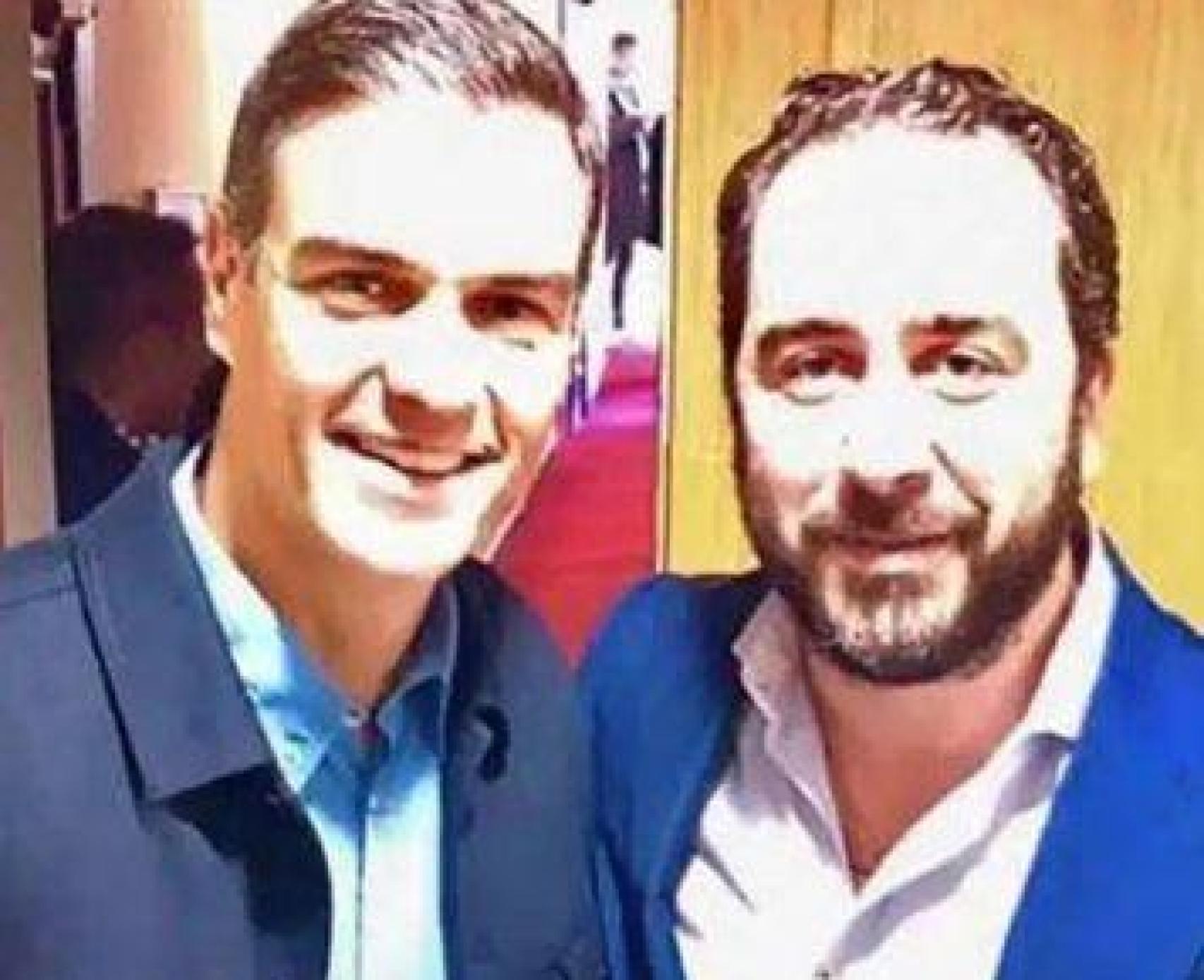 La foto de Aldama y Pedro Sánchez.