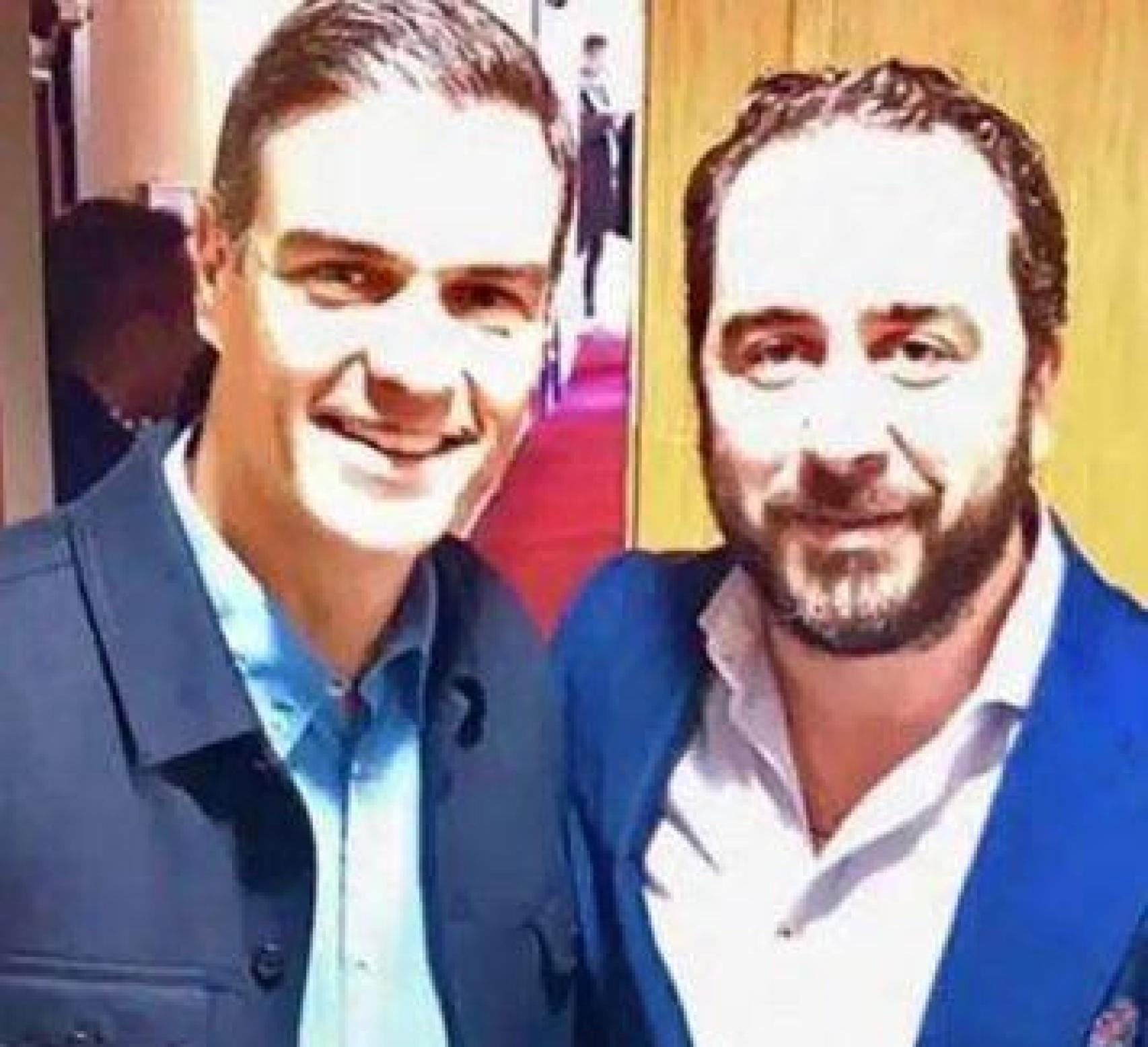 La foto de Aldama y Pedro Sánchez.