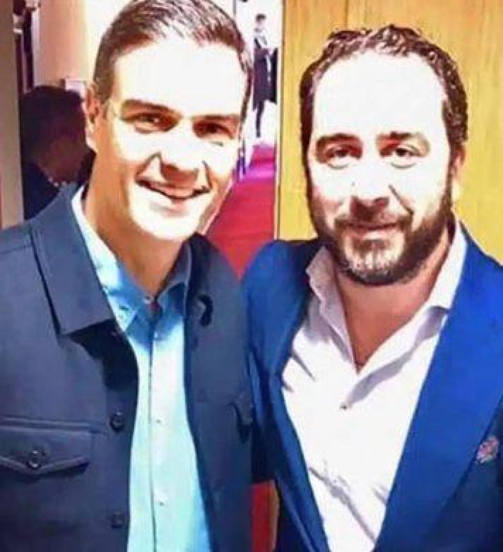 La foto de Aldama y Pedro Sánchez.