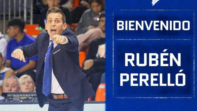 El nuevo entrenador Rubén Perelló.