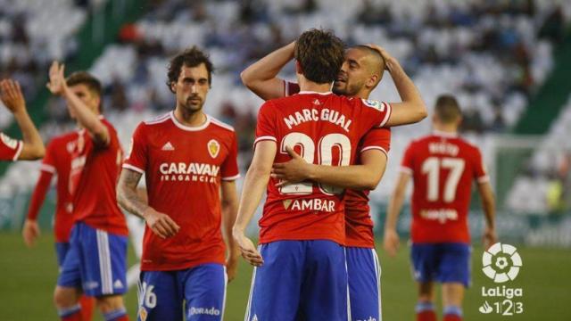 Imagen del Córdoba - Real Zaragoza en la temporada 2018/19.