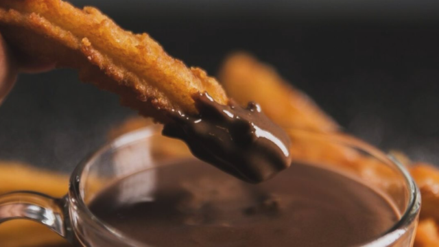 Chocolate con churros.