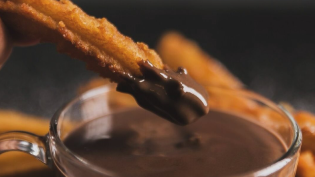 Chocolate con churros.