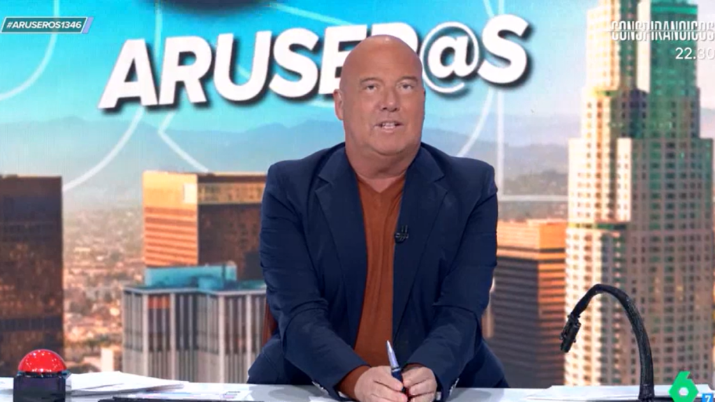 Alfonso Arús durante el programa 'morning' de LaSexta