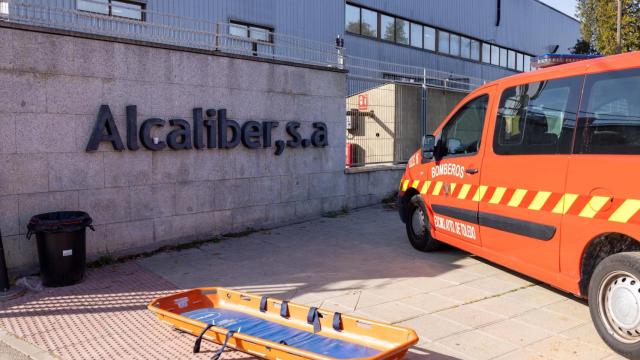 El siniestro en el laborario farmacéutico de Alcaliber se debió a una explosión de un tanque de heptano.