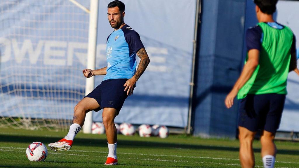 El central del Málaga CF, Álex Pastor.