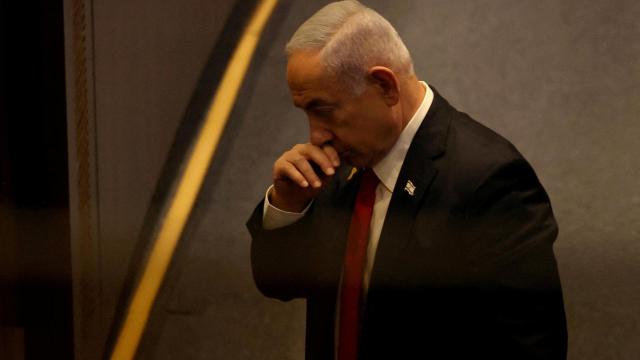 Benjamin Netanyahu, en el parlamento de Israel, la Knesset, a principio de semana.