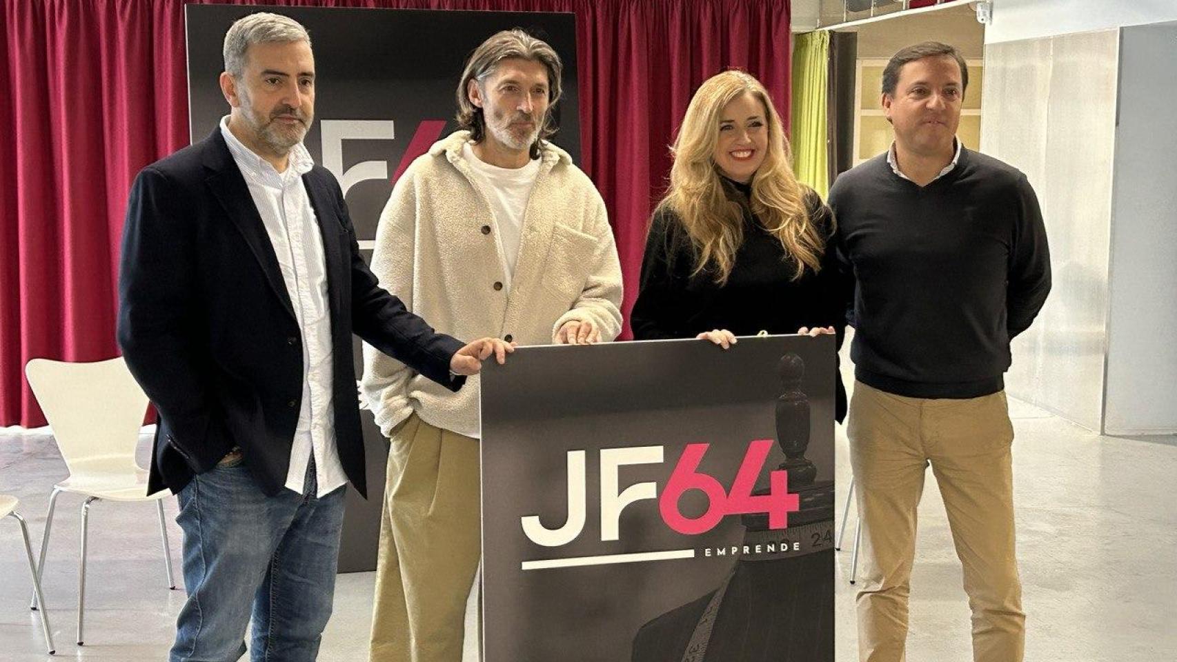 Presentación de los finalistas del programa JF64 en el centro de empresas Accede Papagaio.