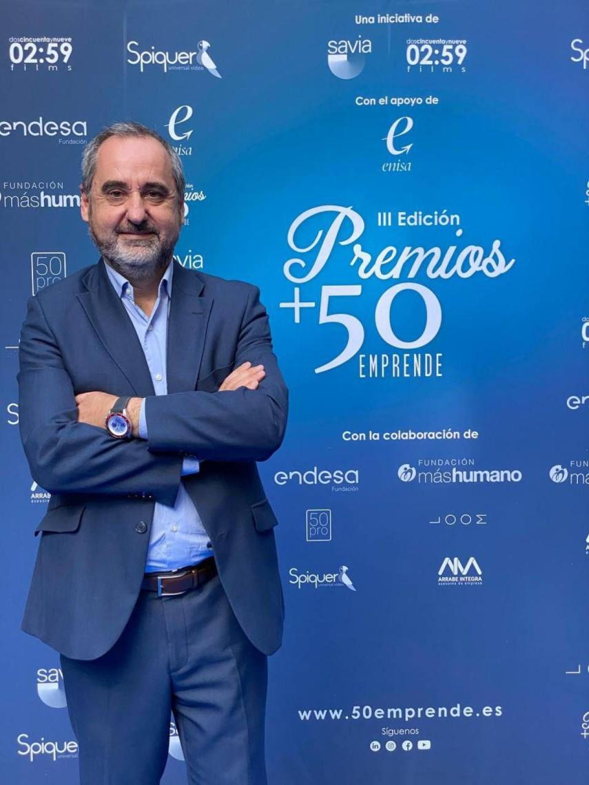 El director de los Premios +50 Fernando Lallana.