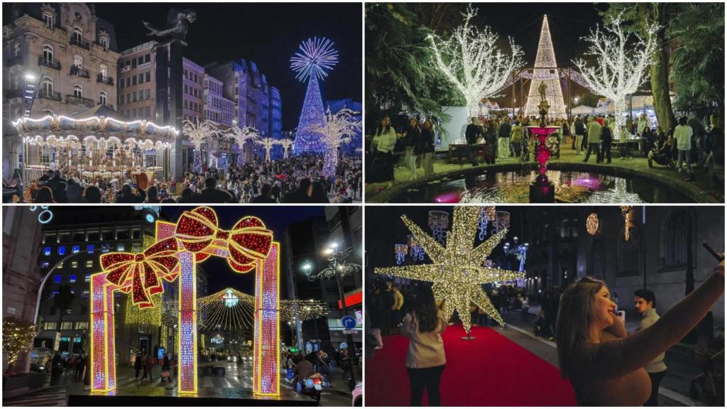 Estos son los sitios de Vigo donde no puedes dejar de sacarte una foto esta Navidad