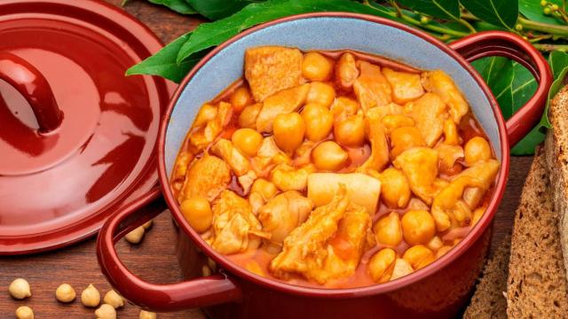 Callos a la gallega con garbanzos