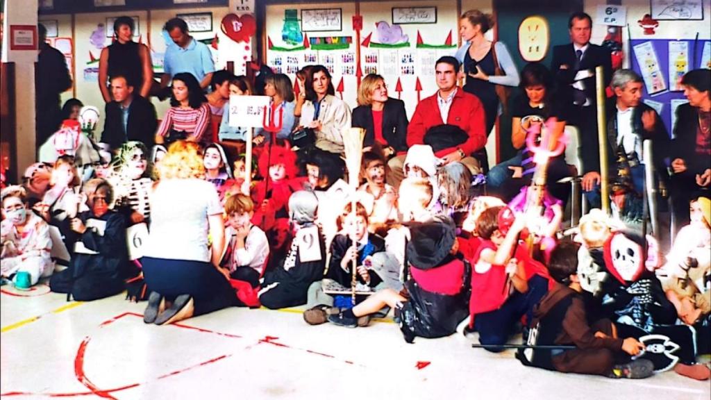 Celebración de Halloween en los años 90, cuando ningún colegio de Zaragoza lo celebraba.