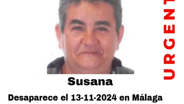 Susana, en la imagen distribuida por SOS Desaparecidos.