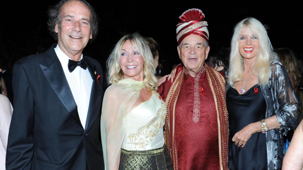 Luis Ortiz y Gunilla, en la Gala Concordia de 2016.