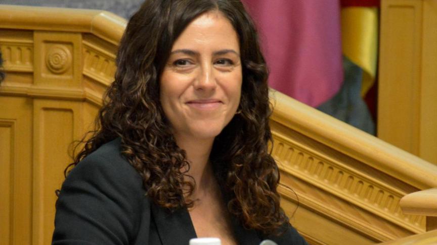 Noelia de la Cruz, portavoz municipal socialista en el Ayuntamiento de Toledo.