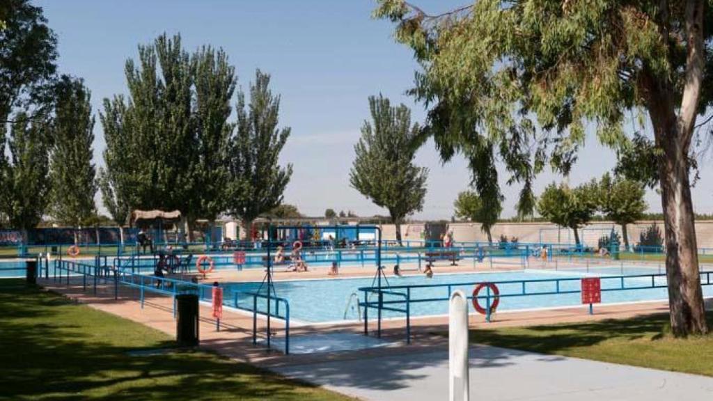 Una piscina municipal de Zaragoza.