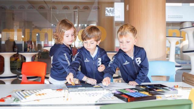 Alumnos del Colegio Británico de Aragón.