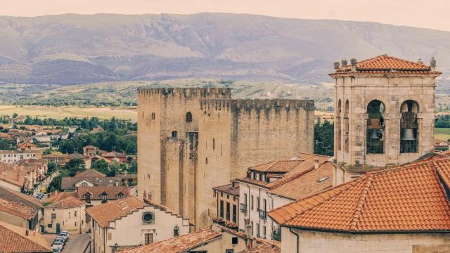 Vista aérea del casco histórico de la ciudad