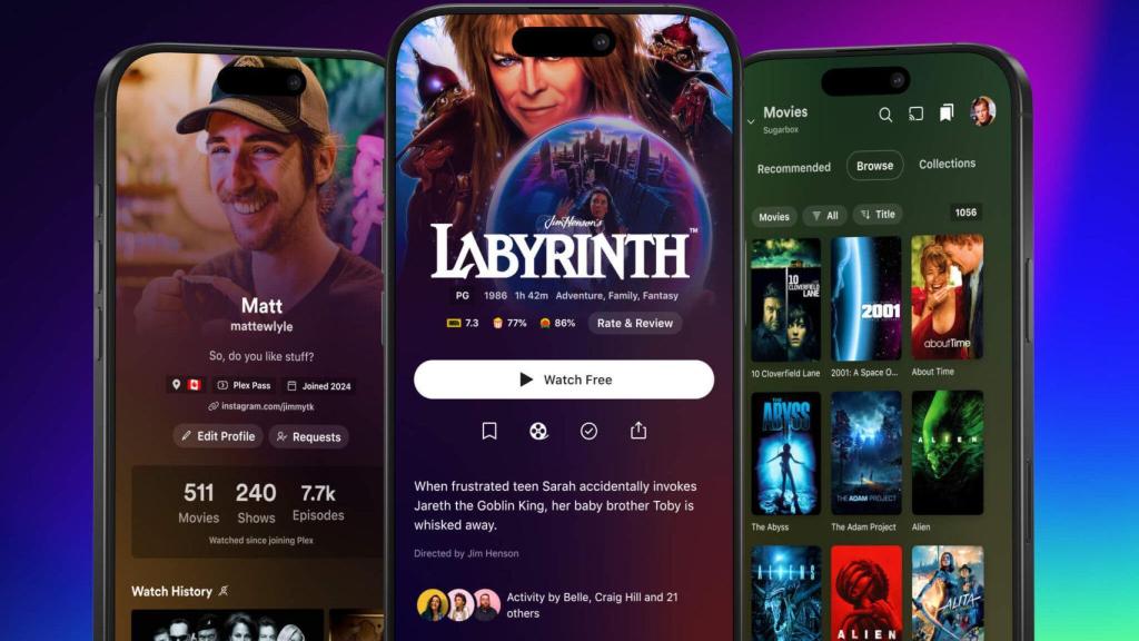 La nueva app de Plex