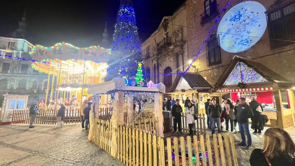 Mercadillo de Navidad en Toledo.