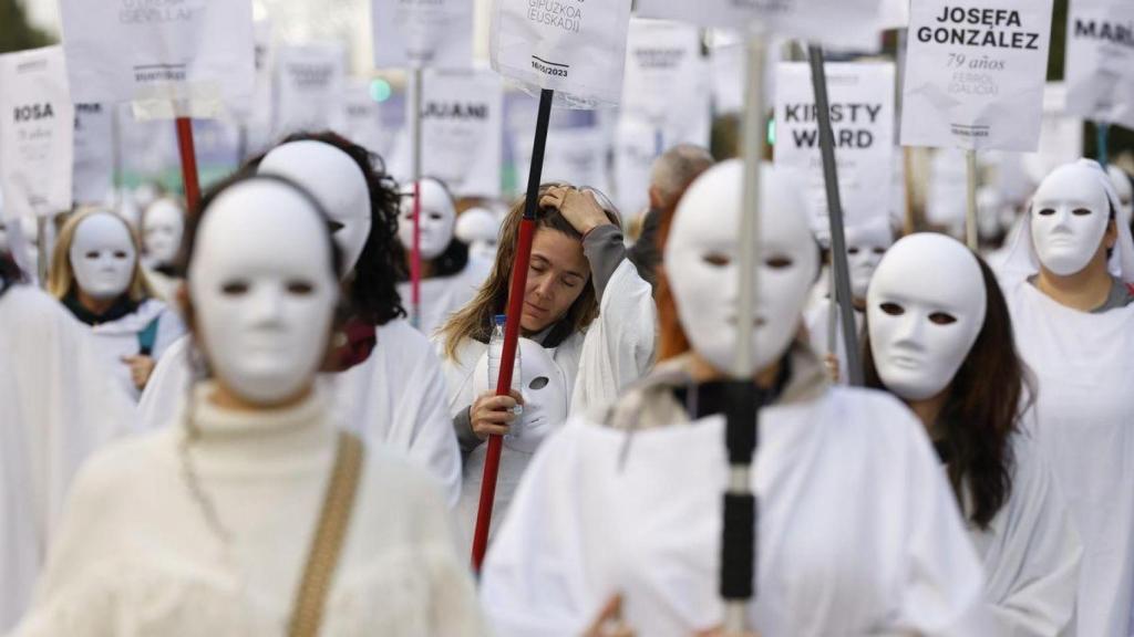 Manifestación del 25N, Día Internacional de la Eliminación de la Violencia contra la Mujer, de 2023.