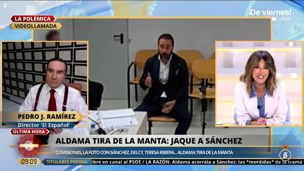 Pedro J. Ramírez este viernes en 'La Mirada Crítica'.