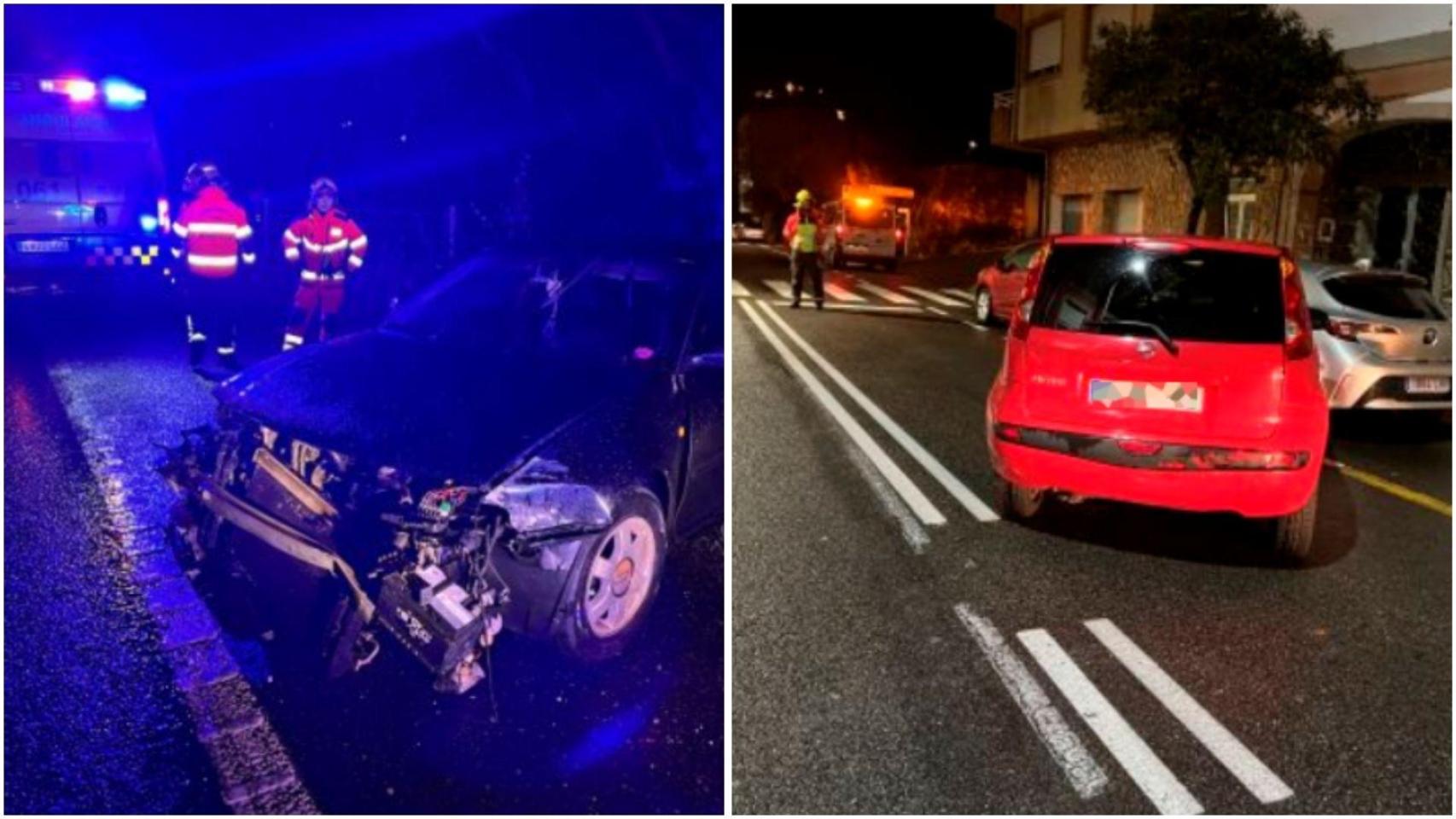 Registrados accidentes de tráfico en Ribeira, Boiro y Rianxo.