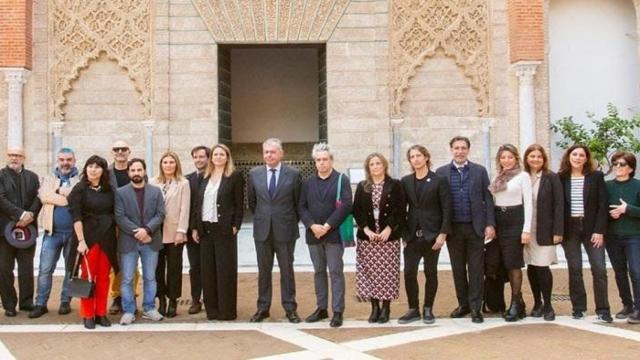 Foto de familia del Festival de Cine Europeo de Sevilla.