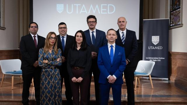 Los participantes en la jornada científica organizada por UTAMED.