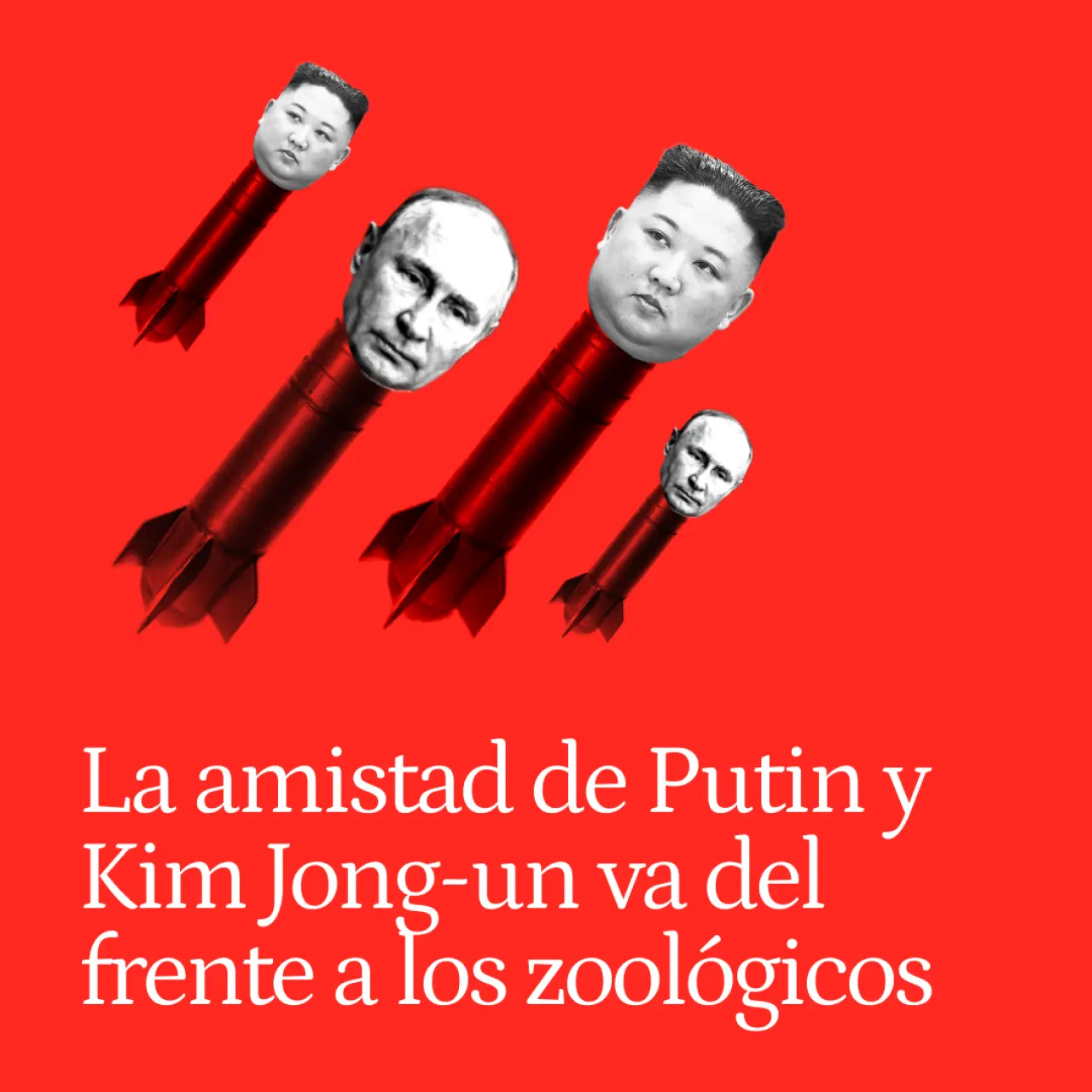 ¿Una bandada de patos por un regimiento de soldados? La amistad de Putin y Kim Jong-un va del frente a los zoológicos