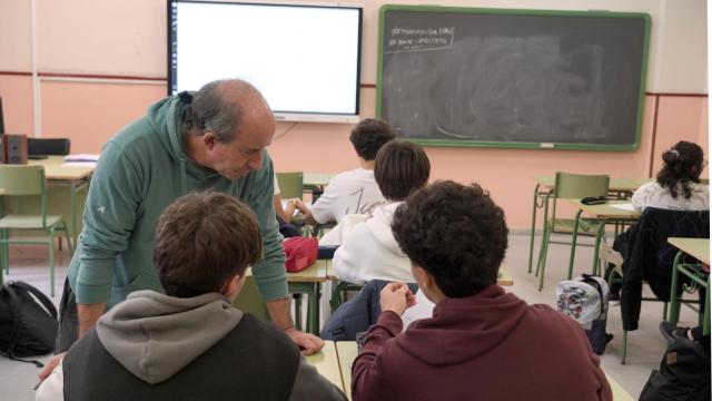 Eduardo Izquierdo, profesor de matemáticas en el IES Río Duero en Tudela de Duero (Valladolid)