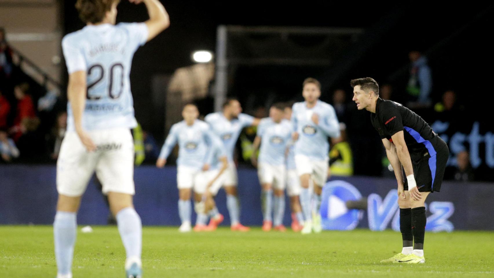 Mistakes from Kounde and Casado make a comeback possible for Celta against Barca, further encouraging the fight for La Liga.